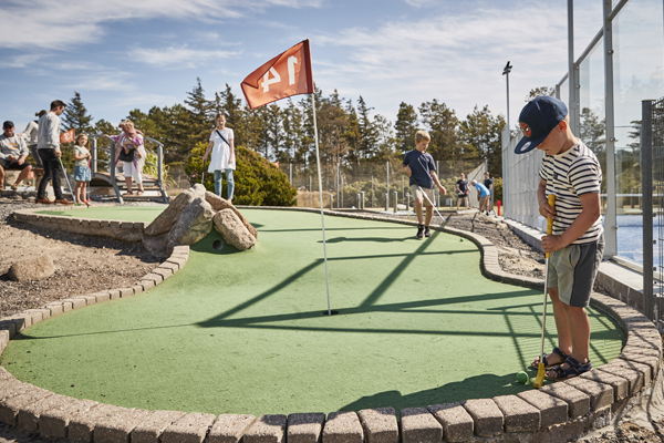 Skiveren minigolfbane