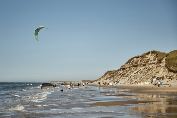 Stranden Vesterhavet ved Skiveren