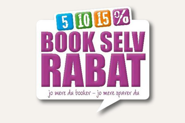 skiveren book selv rabat